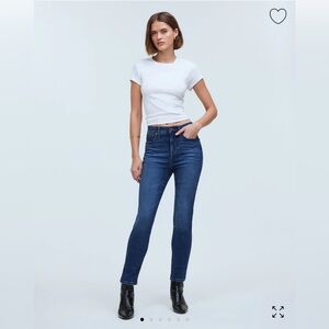 NWT Madewell stovepipe jeans
